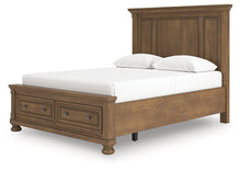Load image into Gallery viewer, Feddinger Queen Panel Storage Bed
