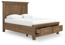 Load image into Gallery viewer, Feddinger Queen Panel Storage Bed
