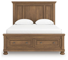 Load image into Gallery viewer, Feddinger Queen Panel Storage Bed
