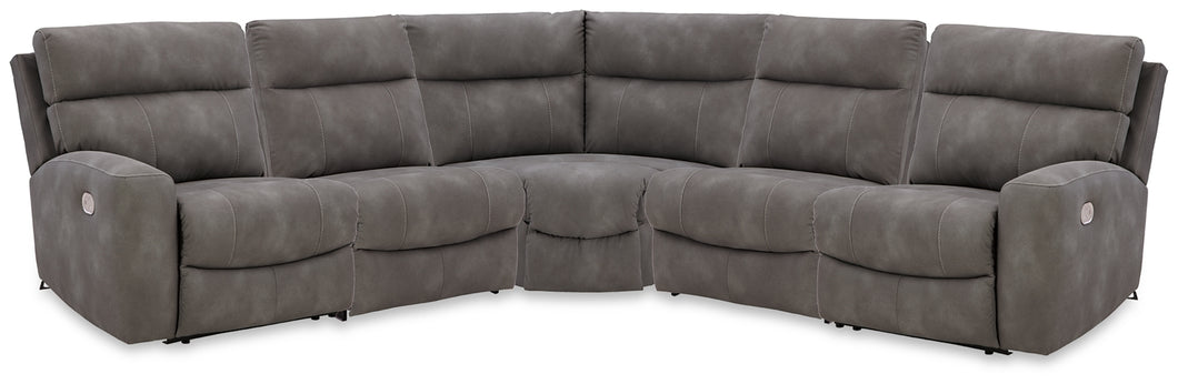 Next-Gen DuraPella 5-Piece Power Reclining Sectional