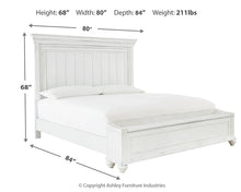 Load image into Gallery viewer, Kanwyn Queen Panel Bed with Storage with Mirrored Dresser
