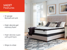 Load image into Gallery viewer, Chime 12 Inch Hybrid  Mattress
