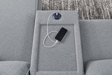 Load image into Gallery viewer, ModMax II 6-Piece Reclining Sectional with Chaise and Audio Console
