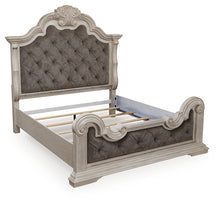 Load image into Gallery viewer, Bruchandi California King Upholstered Panel Bed
