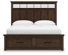 Load image into Gallery viewer, Taffenbrook California King Panel Storage Bed

