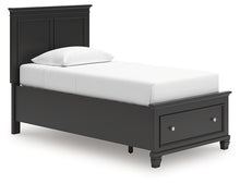 Load image into Gallery viewer, Lanolee Twin Panel Storage Bed
