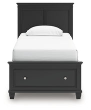 Load image into Gallery viewer, Lanolee Twin Panel Storage Bed
