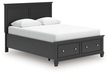 Load image into Gallery viewer, Lanolee Queen Panel Storage Bed
