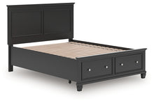 Load image into Gallery viewer, Lanolee Queen Panel Storage Bed
