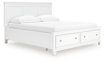 Load image into Gallery viewer, Fortman California King Panel Storage Bed
