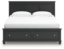 Load image into Gallery viewer, Lanolee King Panel Storage Bed
