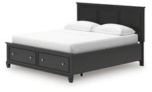 Load image into Gallery viewer, Lanolee California King Panel Storage Bed
