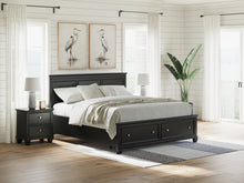 Load image into Gallery viewer, Lanolee California King Panel Storage Bed

