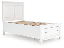 Load image into Gallery viewer, Fortman Twin Panel Storage Bed
