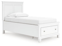 Load image into Gallery viewer, Fortman Twin Panel Storage Bed
