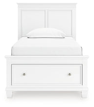 Load image into Gallery viewer, Fortman Twin Panel Storage Bed
