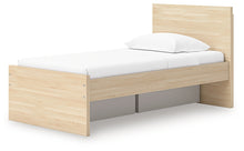 Load image into Gallery viewer, Onita Twin Panel Platform Bed with 1 Side Storage
