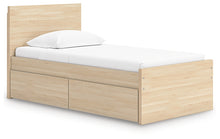 Load image into Gallery viewer, Onita Twin Panel Platform Bed with 1 Side Storage
