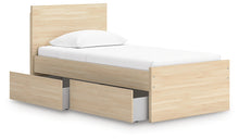 Load image into Gallery viewer, Onita Twin Panel Platform Bed with 1 Side Storage
