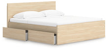 Load image into Gallery viewer, Onita King Panel Platform Bed with 1 Side Storage
