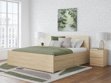 Load image into Gallery viewer, Onita King Panel Platform Bed with 2 Side Storage
