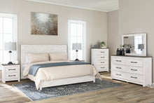 Load image into Gallery viewer, Gerridan King Panel Bed with Mirrored Dresser, Chest and Nightstand
