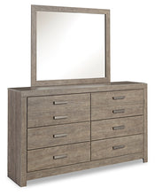 Load image into Gallery viewer, Culverbach Queen Panel Bed with Mirrored Dresser, Chest and Nightstand
