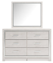 Load image into Gallery viewer, Altyra King Upholstered Storage Bed with Mirrored Dresser and Nightstand
