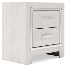 Load image into Gallery viewer, Altyra Queen Upholstered Storage Bed with Mirrored Dresser and Nightstand
