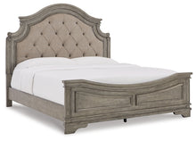 Load image into Gallery viewer, Lodenbay California King Panel Bed with Mirrored Dresser
