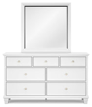 Load image into Gallery viewer, Fortman Full Panel Bed with Mirrored Dresser, Chest and Nightstand
