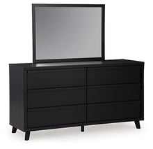 Load image into Gallery viewer, Danziar Queen Panel Bed with Mirrored Dresser, Chest and Nightstand
