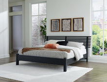 Load image into Gallery viewer, Danziar Queen Panel Bed with Mirrored Dresser, Chest and Nightstand
