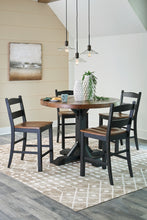 Load image into Gallery viewer, Valebeck Counter Height Dining Table and 4 Barstools
