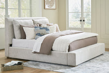 Load image into Gallery viewer, Cabalynn King Upholstered Bed with Mirrored Dresser and Nightstand
