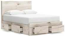 Load image into Gallery viewer, Lawroy Queen Panel Storage Bed with Mirrored Dresser, Chest and Nightstand
