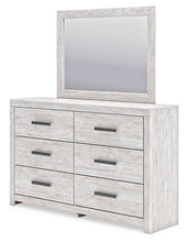 Load image into Gallery viewer, Cayboni King Panel Bed with Mirrored Dresser
