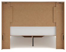 Load image into Gallery viewer, Lawroy Queen Panel Storage Bed with Mirrored Dresser and Nightstand
