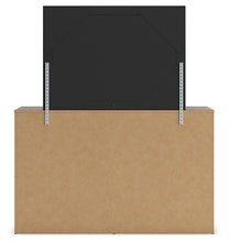 Load image into Gallery viewer, Graystorm King Panel Bed with Mirrored Dresser
