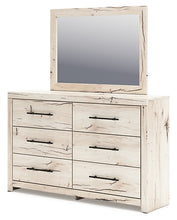 Load image into Gallery viewer, Lawroy King Panel Storage Bed with Mirrored Dresser, Chest and Nightstand

