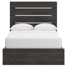 Load image into Gallery viewer, Hollivern Full Panel Bed with Storage with Mirrored Dresser and Nightstand
