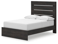 Load image into Gallery viewer, Hollivern Full Panel Bed with Storage with Mirrored Dresser and Nightstand
