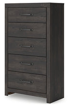 Load image into Gallery viewer, Hollivern Full Panel Bed with Storage with Mirrored Dresser, Chest and Nightstand

