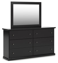 Load image into Gallery viewer, Maribel King Panel Bed with Mirrored Dresser, Chest and Nightstand
