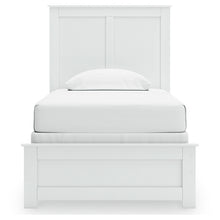 Load image into Gallery viewer, Bostwick Shoals Twin Panel Bed with Mirrored Dresser and Nightstand
