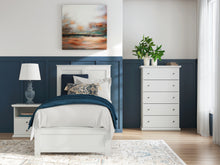Load image into Gallery viewer, Bostwick Shoals Full Panel Bed with Mirrored Dresser, Chest and Nightstand
