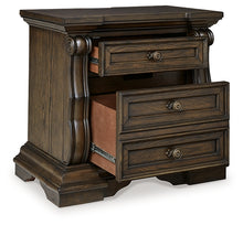 Load image into Gallery viewer, Maylee King Canopy Bed with Mirrored Dresser, Chest and Nightstand
