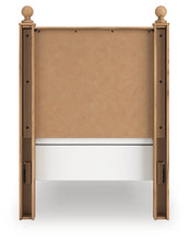 Load image into Gallery viewer, Aleaport Twin Panel Bed with Mirrored Dresser
