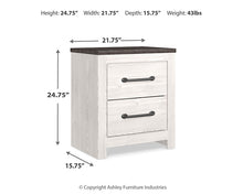 Load image into Gallery viewer, Gerridan Two Drawer Night Stand
