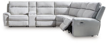 Load image into Gallery viewer, Social Pointe 6-Piece Power Reclining Sectional
